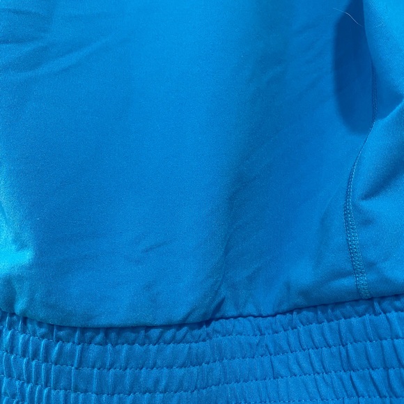 New with tags - Lululemon Vintage Da Bomber Blue Cropped Jacket - Picture 8 of 8